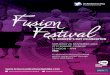 Fusion Festival - Leisure and Culture Dundee · Scottish Charitable Incorporated Organisation No. SC042421 MUSICDEVELOPMENTDUNDEE @MUSICDUNDEE SATURDAY 26 NOVEMBER 2016 CITY SQUARE,