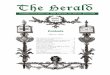The Herald - The Order of Saint Joachim · The Herald 3 H.E. The Chevalier Alexander Sixtus Baron von Reden-Esbeck GCJ 1952 ?2004 Coadjutor of The Order of Saint Joachim It is with