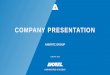 ANDRITZ company presentation - January 2020 · ANDRITZ is a globally leading supplier of plants, equipment, systems and services for hydropower stations, the pulp and paper industry,