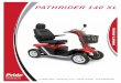 PATHRIDER 140 XL - Pride Mobility...4 Pathrider 140 XL I. INTRODUCTION SAFETY Welcome to Pride Mobility Products (Pride). The product you have purchased combines state-of-the-art components