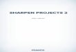 SHARPEN projects 2 - User manual · 1 day ago · SHARPEN projects 2018 – User manual 4 Activation Upon starting SHARPEN projects 2018 for the first time, you will be prompted to