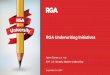 RGA Underwriting Initiatives - Reinsurance Group of America · RGA Underwriting Initiatives Jaime Correa CLU, FLMI September 14, 2017 ... Clear Hit: At least one violation was found