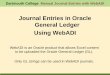 Journal Entries in Oracle General Ledger Using WebADI · Dartmouth College Manual Journal Entries with Web ADI Accounting Date: two periods may be open; use a date in the month you