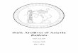 State Archives of Assyria Bulletin - uni-muenchen.de · State Archives of Assyria Bulletin ... identifiable Akkadian words in the RINAP 4 corpus (master texts only), but a concise,