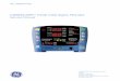 CARESCAPE V100 Vital Signs Monitor - GE Healthcare/media/Downloads/us/Services...T-2 CARESCAPE V100 Vital Signs Monitor 2048723-002D 21 November 2011 NOTE: The information in this