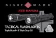 TACTICAL FLASHLIGHTSsightmark.com/manuals/SM73001_INF_man2.pdfP4 and Q5 Triple Duty Tactical Flashlights 1- 10 Lampes de Poche Triple Duty P4 et Q5 11-20 Linternas Tacticas Triple