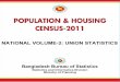 BANGLADESH POPULATION AND HOUSING CENSUS 2011¦‡উনিয়ন...Committee’, ‘Technical Committee’, Consultants and also to participants of the Seminar-cum-Expert Consultation