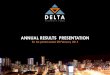 Proceedings · 2017-05-11 · 4 Introduction to Delta Black managed REIT 23.6% growth in total investment portfolio to R8.9 billion* (Feb 2014 - R7.2 billion) Predominantly invested