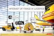 Internet of things in logistics Hong Hao DHL · 2019-06-03 · DHL Trend Research WHY IOT IN LOGISTICS? • Mobile computing growing steadily with more mobile phones expected in 2020