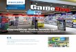 GameStop Italia levels up · stores in Italy Project Digital signage upgrade across all stores Products Philips Q-Line and Philips D-Line (from 32” to 86”) series displays (1100