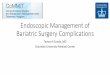 Endoscopic Management of Bariatric Surgery Complications Endoscopic Management of Bariatric Surgery