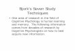 Bjork Seven Study Techniques.ppt [Read-Only] · Bjork’s Seven Stud/ h /dy/Teaching/Learning Techniques •• The decades of research was synthesized into 7 Effective The decades