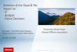 Evolution of the Cloud & The Impact on: - IT - Budgetsmembers.tngfoa.org/resources/Documents/2018 Fall... · Blockchain and distributed ledger technology will transform the delivery