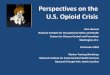 Perspectives on the U.S. Opioid Crisis...Perspectives on the U.S. Opioid Crisis John Howard National Institute for Occupational Safety and Health Centers for Disease Control and Prevention