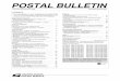 Postal Bulletin 22045 - March 8, 2001The Postal Bulletin is also available on the World Wide ... DMM and POM Revision: Commercial Mail Receiving ... 445 No Local Authority Field managers