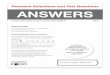 Released Selections and Test Questions ANSWERS · Read the selection and the questions in the Question Booklet before providing your answers here. Section ReadingVI page 10 r Filbert