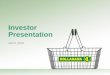 Dollarama template - jpeg 150dpi•1,225 corporate-owned and operated stores •Avg. of 10,217 sq. ft. per store •Avg. store annual sales of $2.9 million • Strong value proposition
