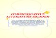 COMMUNICATIVE LITERATURE READER...COMMUNICATIVE LITERATURE READER Since a revised Literature Reader is going to be introduced from 2011-12, only four sample units have been included