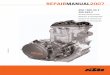 RA450 SXF 2007-D - COUNTRYCROSS.SK SXF 2007-E.pdf · Changing the cooling liquid – Remove the radiator cap 1when the engine is cold. – Remove the drain plug 2on the water pump