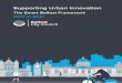 The Smart Belfast Framework 2017 to 2021 · 2018-04-25 · INTRODUCTION The Smart Belfast framework is about harnessing innovation, technology and data science to contribute to the