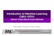 Introduction to Machine Learning CMU-10701aarti/Class/10701_Spring14/slides/MCMC.pdf · Importance sampling is an alternative “classical” solution that goes back to the 1940’s