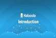 Introduction - Keboola · Introduction. 2 Unique ability to instantly integrate, blend and enrich thousands of data sources Agile deployment of data science applications; fast iteration