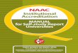 NAAC for Quality and Excellenc e in Highe r Educatio n 12 · 2019-01-16 · Manual for Universities NAAC for Quality and Excellenc e in Highe r Educatio n 4 SECTION A: GUIDELINES