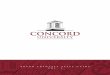 BRAND IDENTITY STYLE GUIDE VOL. 1 - Concord University · faculty and staff at Concord University with the University logo policies and procedures relating to the brand identity and