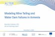 Modeling Mine Tailing and Water Dam Failures in Armeniaalter-project.eu/wp-content/uploads/2018/12/...Dam-Failures-in-Armenia.pdf · Dam Breach Maximum Outflow and Breach Hydrograph