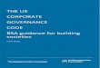 Corporate Governance Code 2018- BSA GuidanceFINAL · BSA GUIDANCE 2018 1 INTRODUCTION The first version of the UK Corporate Governance Code (the Code) was published in 1992 by the