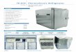 TON TR-059 Thermoelectric Refrigerator...TECA 1-888-TECA-USA (832-2872) TR-059 Thermoelectric Refrigerator Air Cooled Single Phase 120 VAC, 50/60 Hz Three Phase 208 VAC, 400 Hz 1350