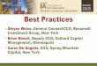 Best Practices - Events ENBest Practices •Steven Weiss, General Counsel/CCO, Roosevelt Investment Group, New York •Brian Renelt, Deputy CCO, Galliard Capital Management, Minneapolis