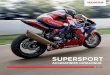 SUPERSPORT · 08 LUGGAGE ACCESSORIES CBR1000RR-R FIREBLADE TANK BAG 08L71-MKR-D10 This Tank Bag can be swiftly attached or removed and will remains firmly secured with its Tenax fasteners
