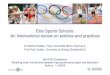 Elite Sports Schools: An International review on …...Elite Sports Schools: An International review on policies and practices Dr Sabine Radtke, Freie Universität Berlin (Germany)