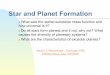 Star and Planet Formation - NASA...Alycia J. Weinberger - Carnegie DTM COPAG Workshop, 9/23/2011 Star and Planet Formation !! What sets the stellar- substellar mass function and how