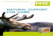 NATURAL SUPPORT FOR GAME · KNZ salt licks are produced by Nouryon. This company has more than 100 years of experience in products based on purified vacuum salt of the highest quality