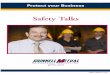 GMRC 2808 ST (2-09) Safety Talks - Grinnell Mutual ST... · GMRC 2808 ST 7-05 5 BLOOD BORNE PATHOGENS by Andre Pawuk NOTE TO DISCUSSION LEADER: When an employee such as a health care