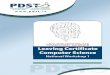 Leaving Certificate Computer Science - compsci.ie · PDST Leaving Certificate Computer Science 28 Jean Lave was (and is) a social anthropologist with a strong interest in social theory,