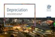 Depreciation - QTC Clients...Depreciation expense reflects one of the costs of providing local government services and accounts for around 20-25 per cent of the average local government
