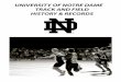 UNIVERSITY OF NOTRE DAME TRACK AND FIELD HISTORY & … · 2019-06-19 · Academic All-Americans Voted on by the College Sports Information Directors of America (CoSIDA), the Academic