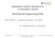 MARINE CRAFT DESIGN & CONSTRUCTION Mechanical …repository.binus.ac.id/2009-1/content/S0402/S040268621.pdf · 2005 Winter Term Marine Craft Design & Construction (Mech 4450) −