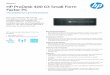 Factor PC HP ProDesk 400 G3 Small Formh20195. · Data sheet | HP ProDesk 400 G3 Small Form Factor PC HP recommends Windows 10 Pro for business HP ProDesk 400 G3 Small Form Factor