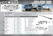 2011-2016 FORD - BDS Suspensionbds-suspension.com/productFlyer/BDS_NPR-593.pdf2011-2016 ford f250/f350 4wd - diesel 517-279-2135 bds-suspension.com 2011-2016 ford f250, f350 super