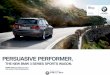 PERSUASIVE PERFORMER. · 2013-11-22 · 2014 BMW 3 Series Sports Wagon 328i xDrive 328d xDrive The Ultimate Driving Machine® PERSUASIVE PERFORMER. U.S. Importer: BMW of North America,