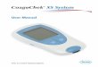 CoaguChek XS System User Manual...coagulation test on the CoaguChek XS Meter. User Manual This CoaguChek XS System User Manual is a comprehensive guide to the meter and test strips