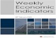 Weekly Economic Indicators...by US$ 2.7 per barrel and US$ 2.1 per barrel, respectively, during the period. The average price of tea (in the Colombo auction) increased to US dollars