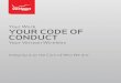 VERIZON COMMITMENT AND VALUES - Verizon Wireless · Our Expectations and Values Sustain a Culture of Integrity This Code of Conduct is a statement of the principles and expectations