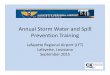 Annual Storm Water and Spill Prevention Traininglftairport.com/wp-content/uploads/2016/02/environmental-2015-sw.pdf · Annual Storm Water and Spill Prevention Training Lafayette Regional