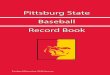 Pittsburg State Baseball Record Book pitt stat asall pitt stat asall pitt stat asall psu records single