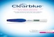 Clearblue DIGITal PreGnanCy TesT wITh weeks InDICaTOr · 2016-11-30 · • The Weeks Indicator feature uses known levels of hCG in urine relative to the day of the luteinising hormone